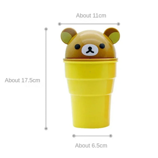 cute car trash can