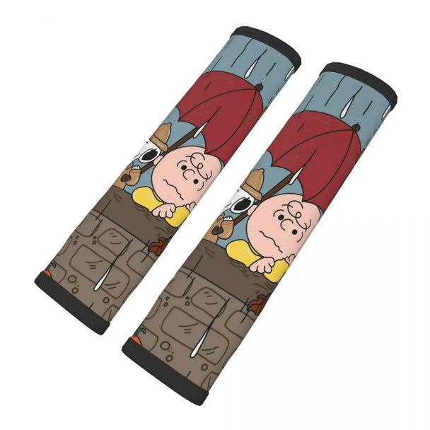 Snoopys Car Seat Belt Pads 2 PCS