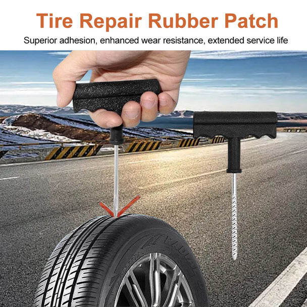 Car Emergency with Air Compressor