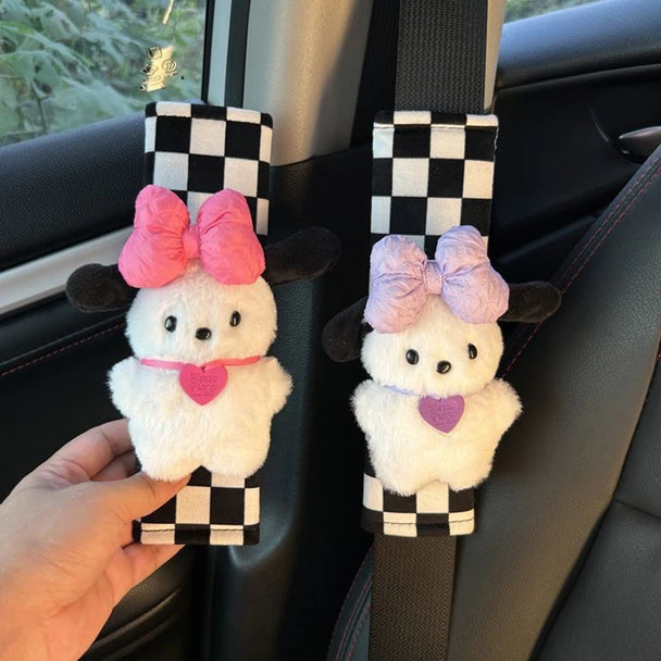 Plush Car Seat Belt Shoulder Protection