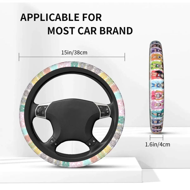 Cartoon Character Steering Wheel Covers