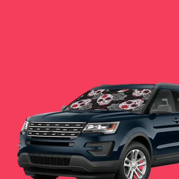 Halloween Car  Windshield Sunshade