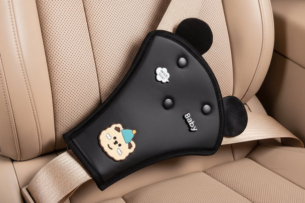 Kid'S Seat Belt Cover Pad, Neck & Abdomen Cushion For Child