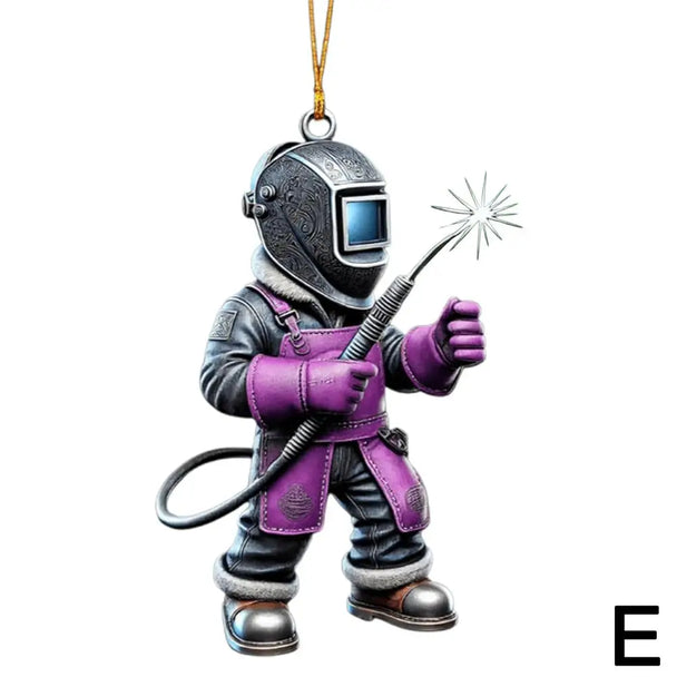 2D Welder Car Hanging Accessories