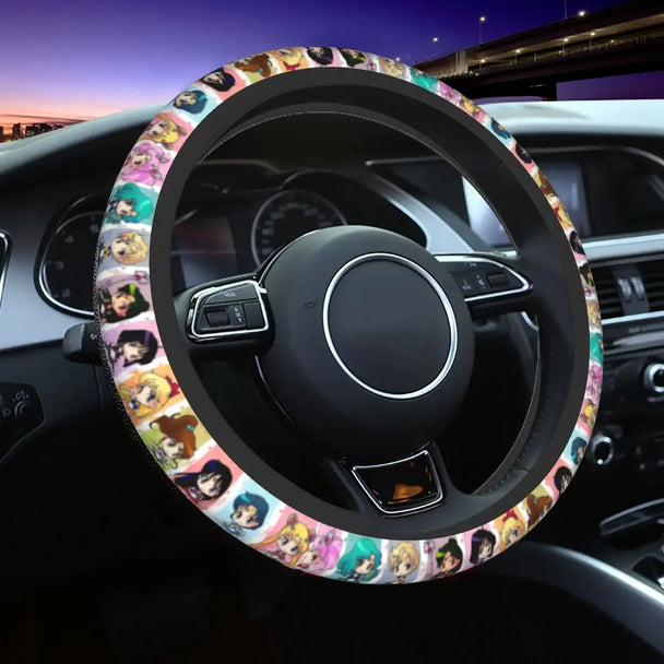 Cartoon Character Steering Wheel Covers