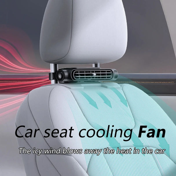 Mini fan for car seat
