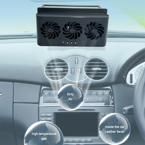 Solar auto fan for car - Premium Automotive Cooling Solution