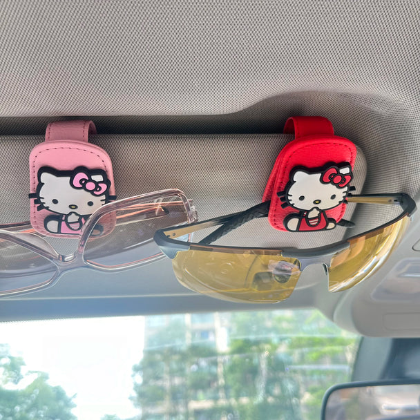 Hello Kitty Car Sunglasses Holder