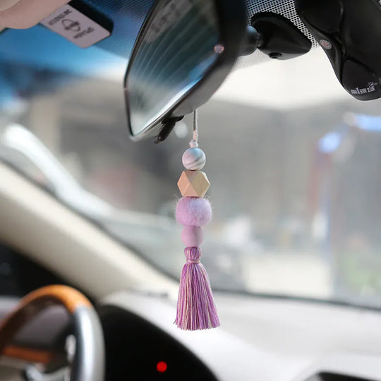 Charm Wood Car Hanging Accessories