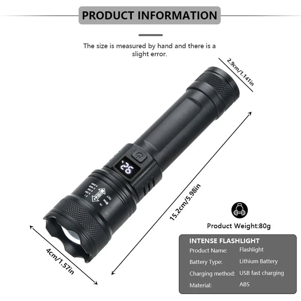 Best Flashlight for Emergency Kit – Professional Tactical LED Torch