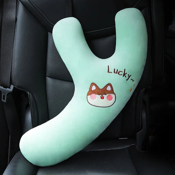 Pillow for kids sleeping in car | AutoMania