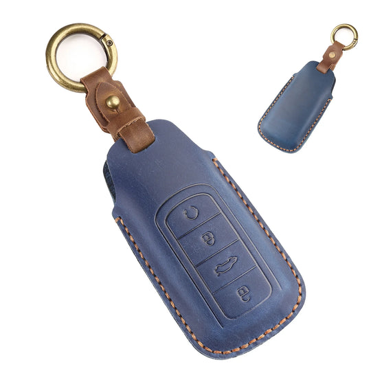 Premium Leather Cover for Car Key| AutoMania
