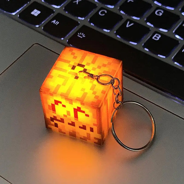 LED Light USB Car Keychain Gifts