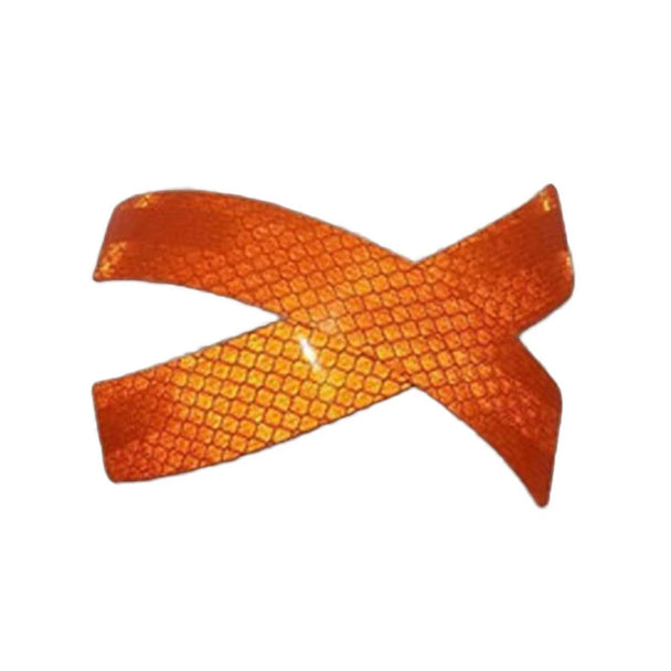 Orange Reflective Stickers for Enhanced Vehicle Safety