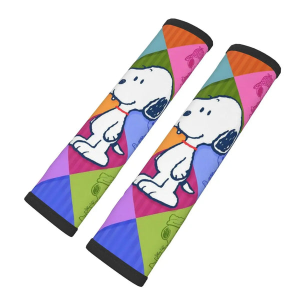 Snoopys Car Seat Belt Pads 2 PCS