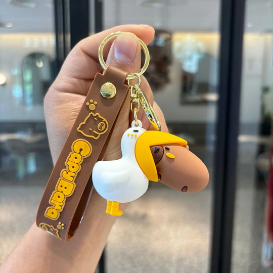 Cute Capybara Car Keychain Gifts