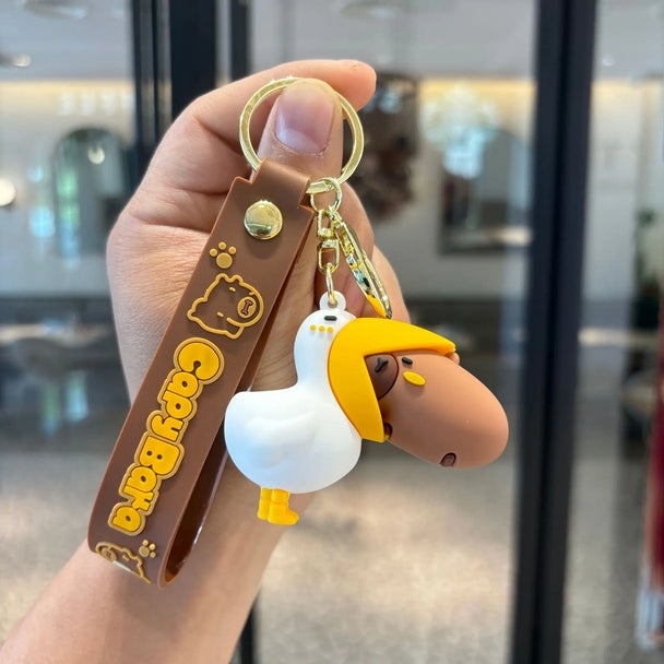 Cute Capybara Car Keychain Gifts