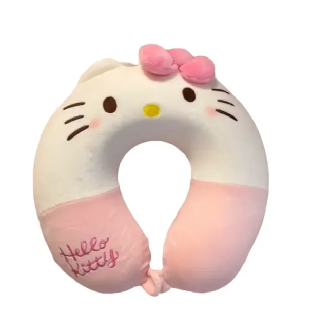 Car Pillow Girl Travel Car Neck Protector | car accessory hello kitty