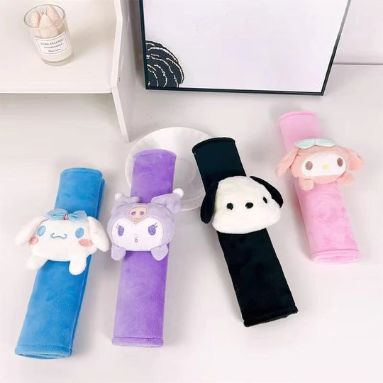 Hello Kitty Car Safety Belt Cover Adjustable | AutoMania