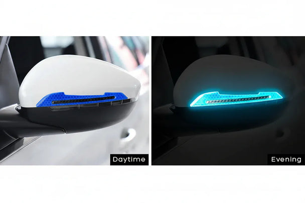 Blue Reflective Stickers for Enhanced Car Safety and Visibility