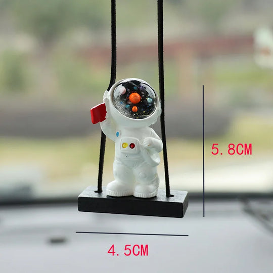 Astronaut Car Hanger Mirror