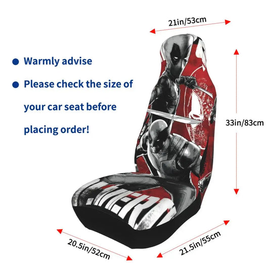 Deadpool and Wolverine Car Accessories