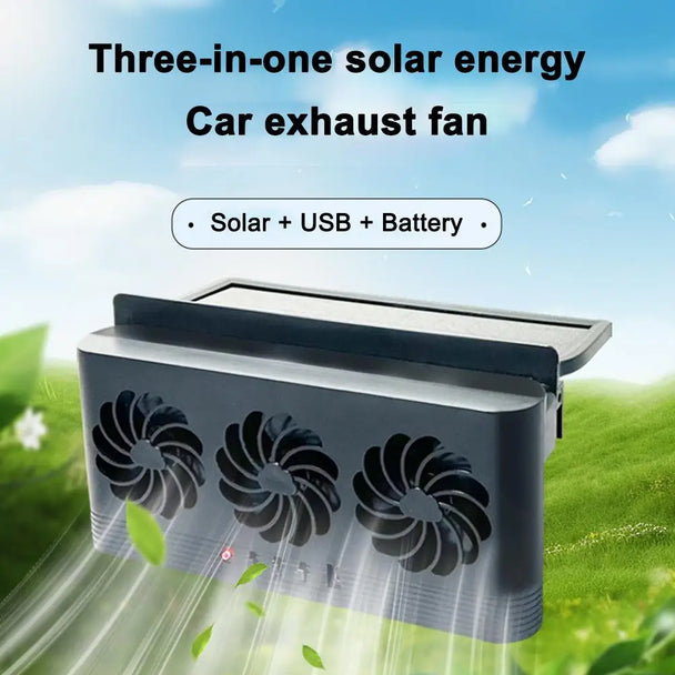 Solar auto fan for car - Premium Automotive Cooling Solution