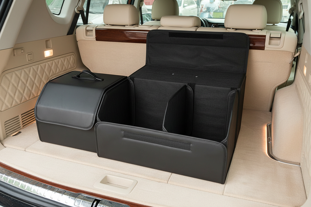 Car Trunk Organizer with Lid