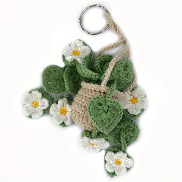 Car Hanging Crochet Basket  Accessories