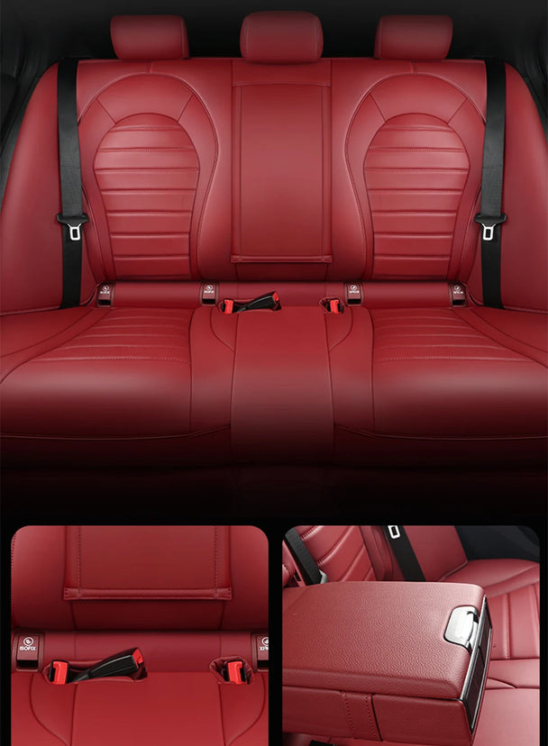 Luxury Car Seat Cover – Premium Nappa Leather Protection for Mercedes W205