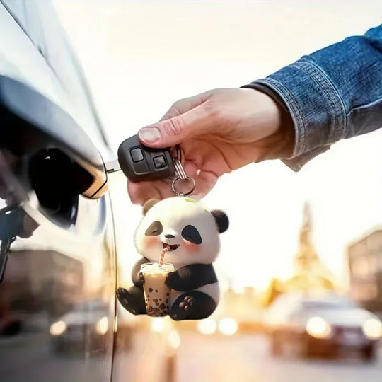 Panda Car Mirror Hanging Accessories