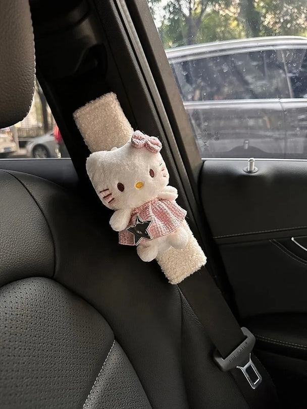 Seat Belt Hello Kitty For Car - AutoMania