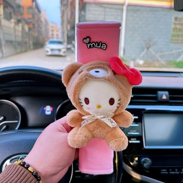 Seat Belt Cover Hello Kitty | AutoMania