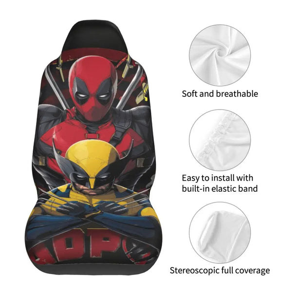Deadpool and Wolverine Car Accessories