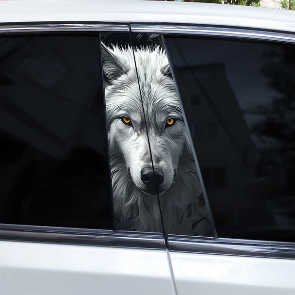 Auto Car Stickers 3D Wolf