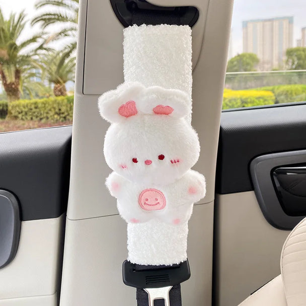 Cute Bear Car Seat Belt Pads