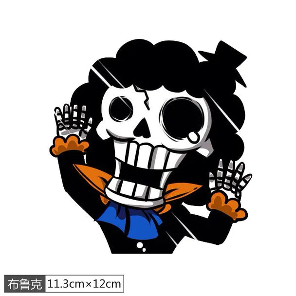 Funny anime car stickers