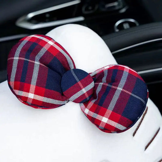 Hello Kitty car cushion, shoulder protection & seat belt