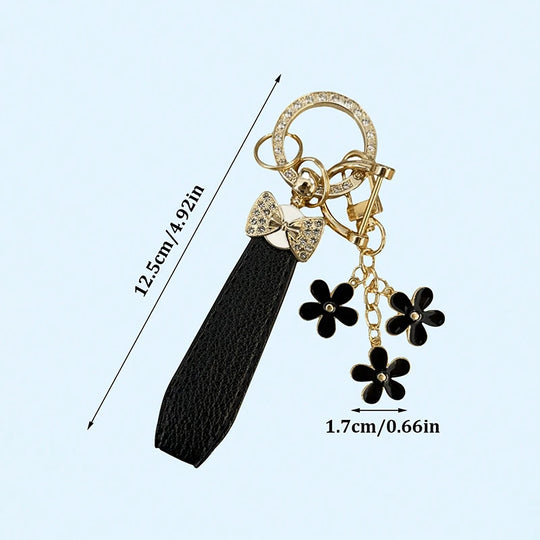 Elegant Crystal Car Key Accessory