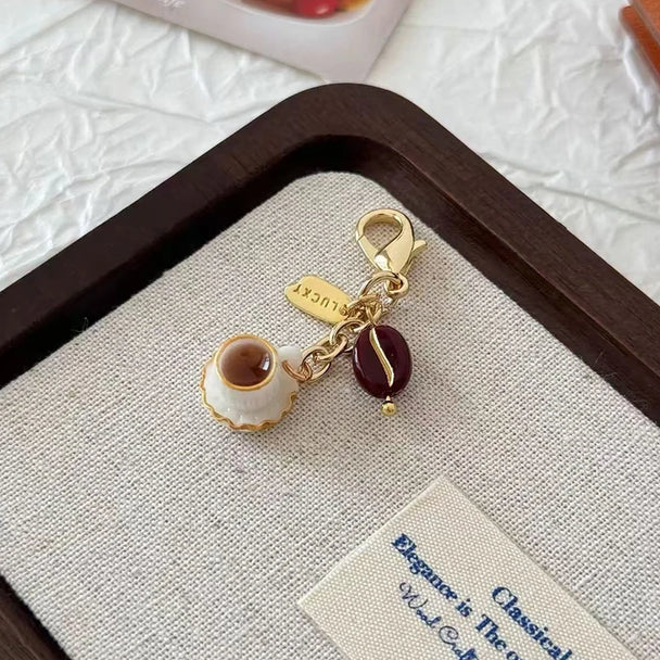 Food Toys Car Keychain Accessories Gift