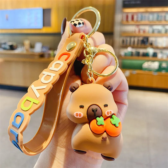 Cute Capybara Car Keychain Gifts