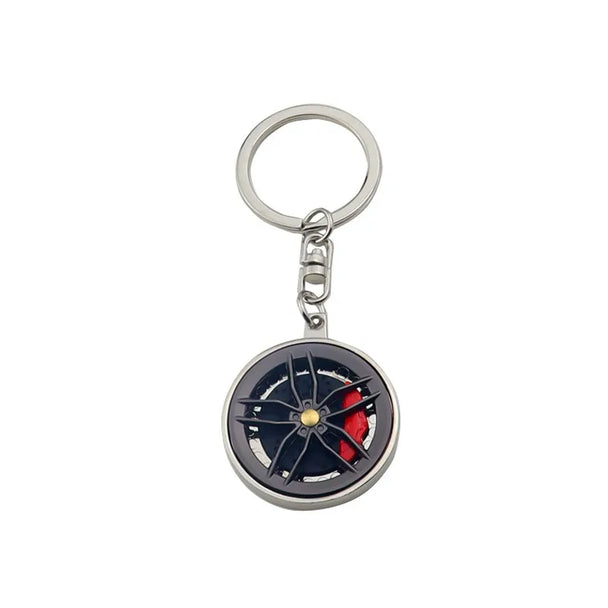 Creative Metal Wheel Keychain For Men