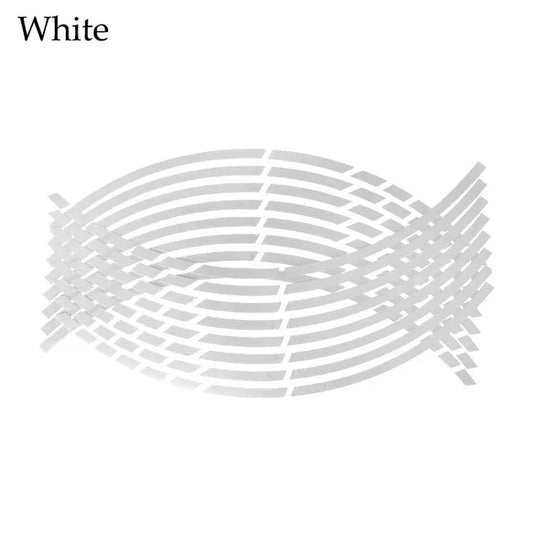 reflective rim sticker reflective