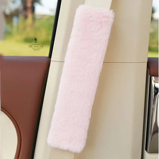 1pc Cute Cartoon Panda & Bear Car Seat Belt Cover