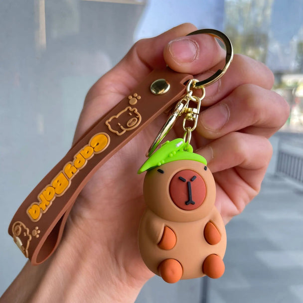 Cute Capybara Keychains For Car
