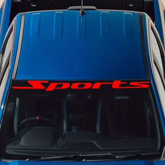 Large Reflective Stickers for Modern Vehicle