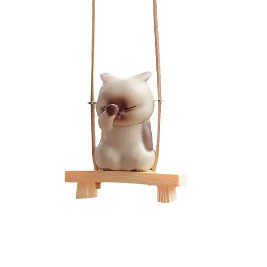 Cat Swing Car Accessories Hanging Accessories