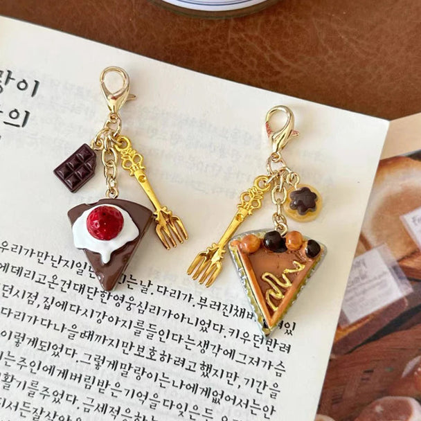 Food Toys Car Keychain Accessories Gift