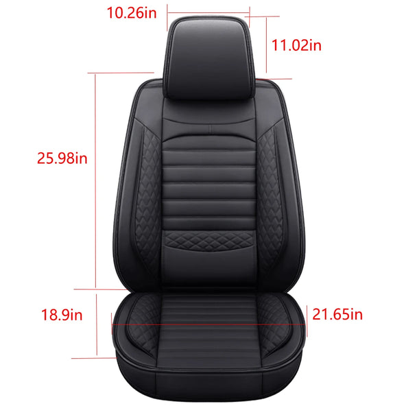 Car Seat Cover with Lumbar Support
