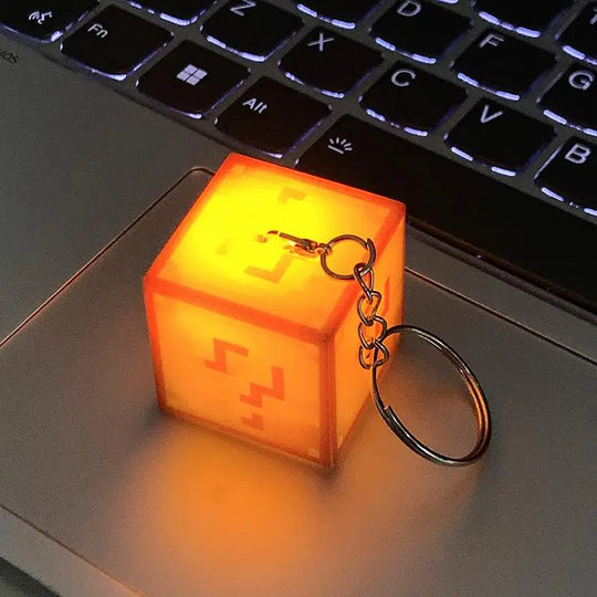 LED Light USB Car Keychain Gifts